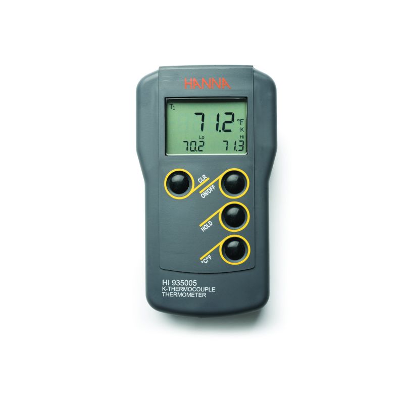 Thermomètre à Thermocouple Type K 4 Canaux - Enregistreur De Température Avec USB Et Alarme