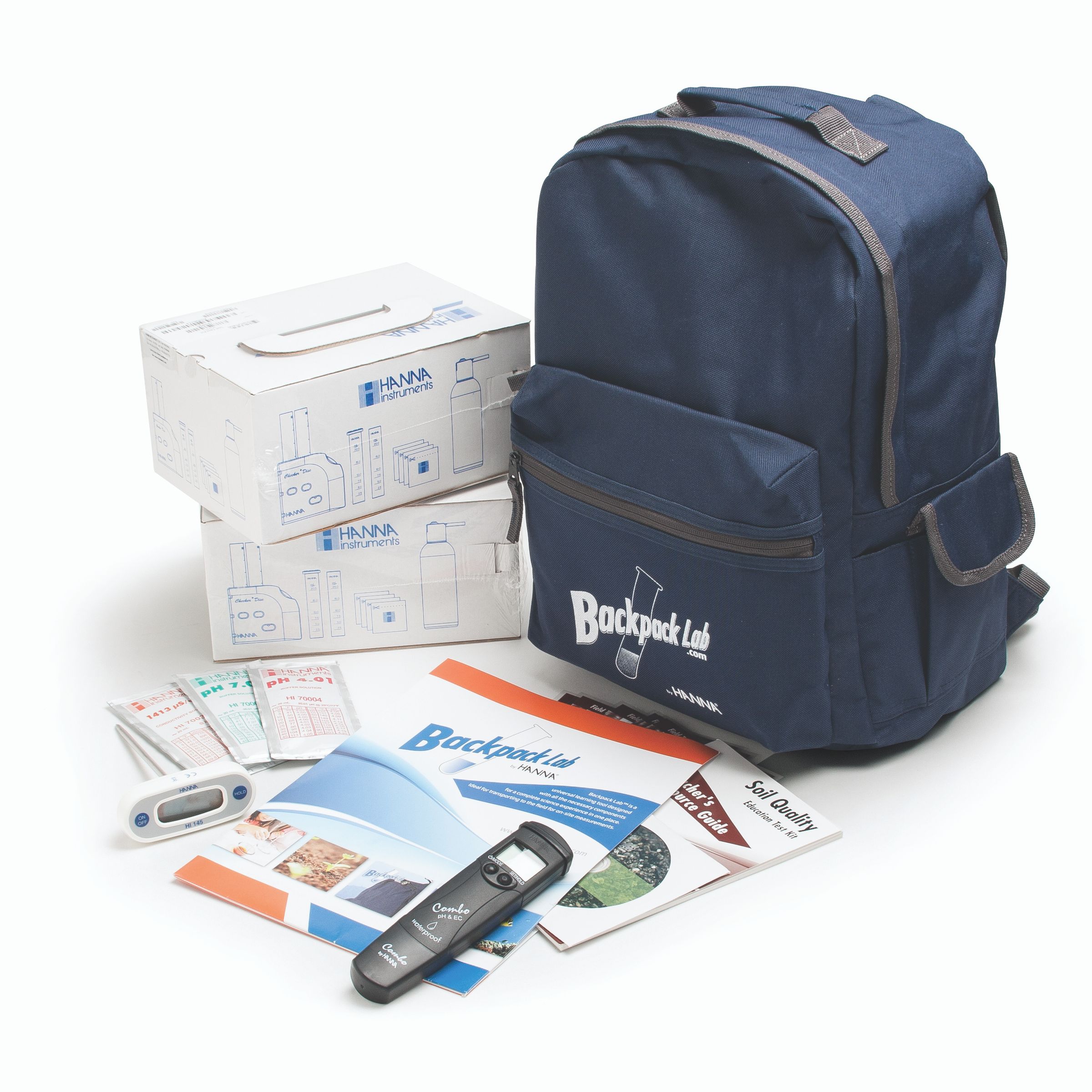 Sac à Dos de Kit de Test de Qualité de Sol - HI3896BP