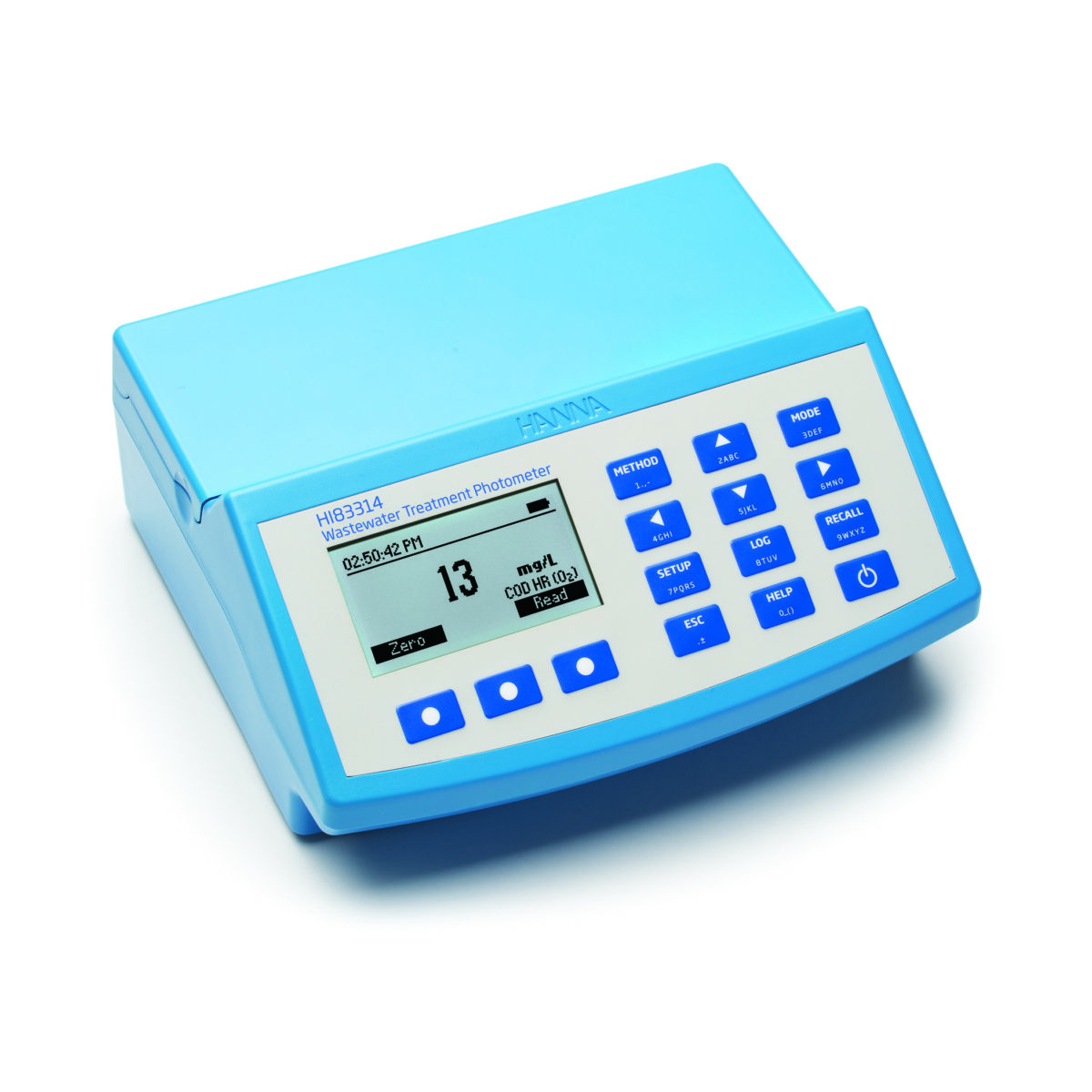 Photomètre de paillasse et pH-mètre pour multiparamètres d'eaux usées (avec DCO) - HI83314