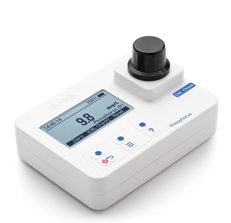 Phosphorus Portable Photometer with CAL Check HI97706