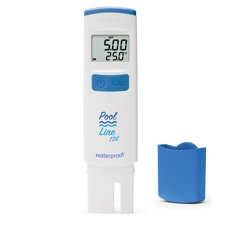 Pool Line Testeur DiST® 2 TDS avec sonde HI73302 Plage : 10,00 ppt (g/L) - HI983024